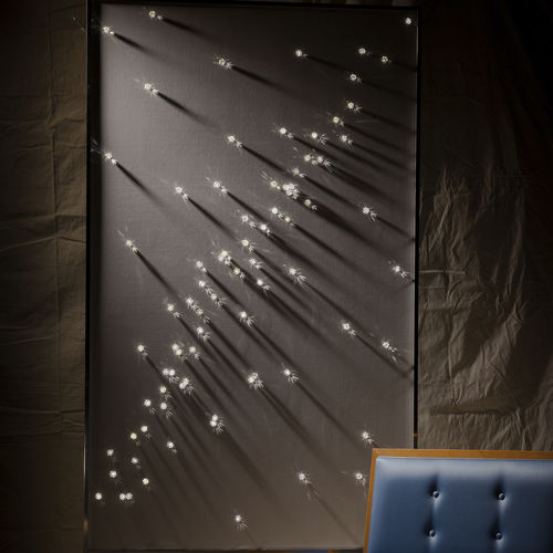 Applique murale contemporaine - CRISTAUX - Semeur d'étoiles - d'intérieur / en métal / en cristal