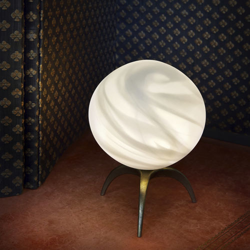 Lampe de table - JUPITER - Semeur d'étoiles - en métal / en verre soufflé / contemporaine