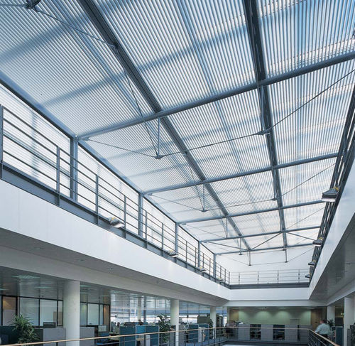 Brise-soleil en aluminium - SKYVANE - Levolux - pour façade / pour toiture / vertical