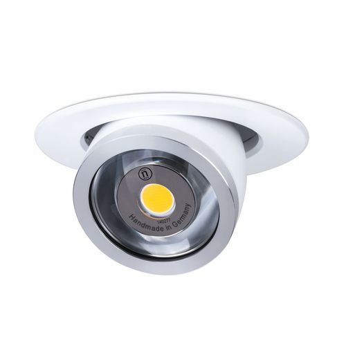 Spot en aluminium - Ylux OF - less'n'more - encastrable au plafond / à LED / rond