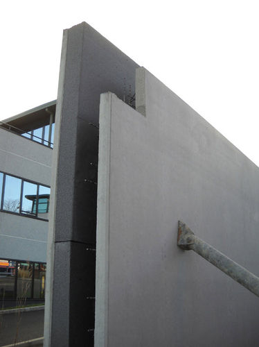 Prémur en béton armé - ISOPRÉ® - Spurgin SAS - avec isolation intégrée
