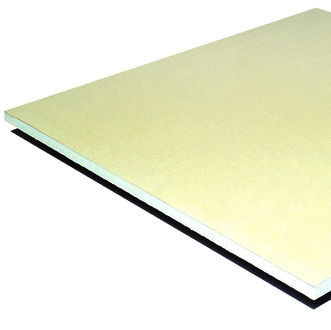 Plaque de plâtre à haute résistance - MEGAPLAC® 25 - Placoplatre - rectangulaire / Euroclasse A2 / pour cloison