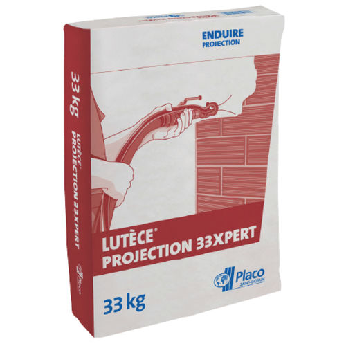 Enduit en plâtre - LUTECE® PROJETCTION 33XPERT 33kg - Placoplatre - de finition / d'intérieur / pour mur