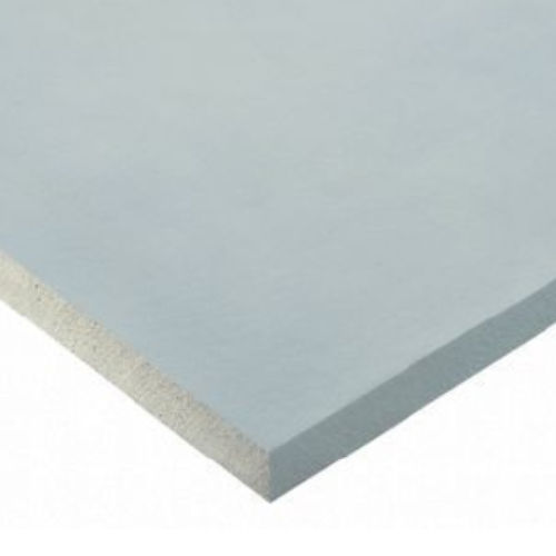 Plaque de plâtre hydrofuge - GLASROC&reg; H OCEAN 13 - Placoplatre - rectangulaire / Euroclasse A1 / pour cloison