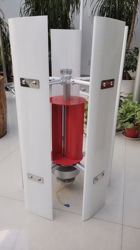 Petite éolienne à axe vertical - FSV-300A - Zhejiang WinPower Energy - 5 pales / avec pales en alliage d'aluminium / pour l'eclairage de rue