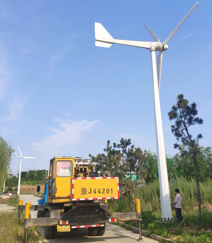 Petite éolienne à axe horizontal - FS-20kW - Zhejiang WinPower Energy - tripale / sur mât autoporteur