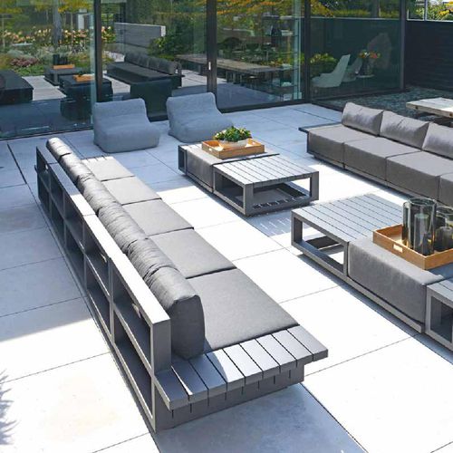 Canapé modulable - MURCIA - BOREK parasols | outdoorfurniture - d'angle / contemporain / de jardin