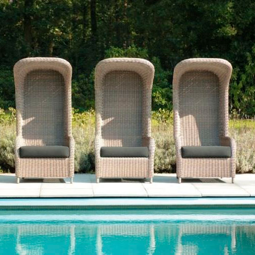 Fauteuil contemporain - SARDEGNA - BOREK parasols | outdoorfurniture - en Sunbrella® / en aluminium / en fibres synthétiques
