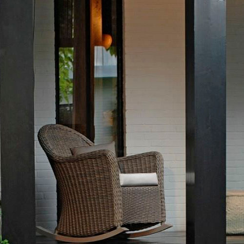 Fauteuil contemporain - BARELLO - BOREK parasols | outdoorfurniture - en Sunbrella® / en fibres synthétiques / avec coussin amovible