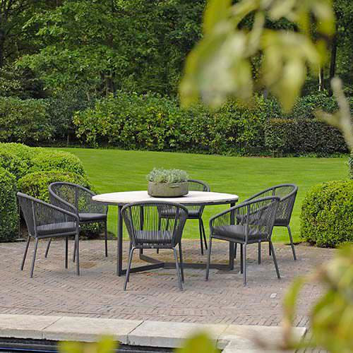 Chaise contemporaine - COLETTE - BOREK parasols | outdoorfurniture - de jardin / en Sunbrella® / en corde