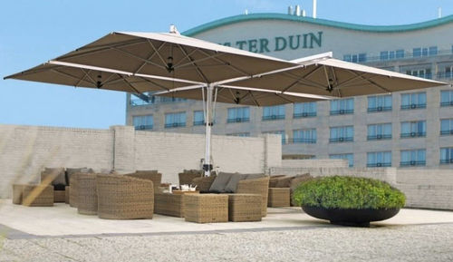 Parasol carré - QUATTRO - BOREK parasols | outdoorfurniture - en Batyline® / en Sunbrella® / en aluminium