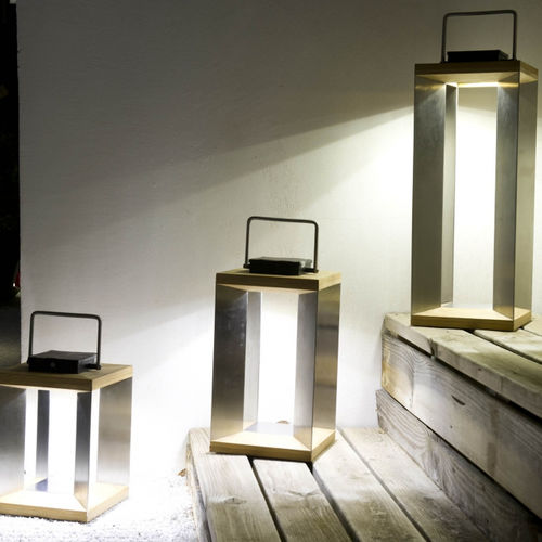 Lanterne en teck - CABO - Jardinico
