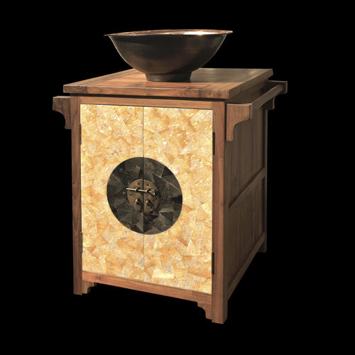 Meuble vasque à poser - FAR HP SDBSM - MATAHATI - en teck / contemporain