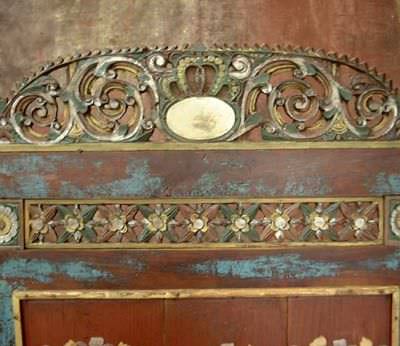 Paravent de style - FRM ETH SK 3051  - MATAHATI - en bois