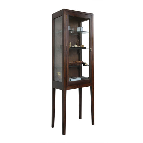 Vitrine classique - MATAHATI - sur pieds hauts / en teck