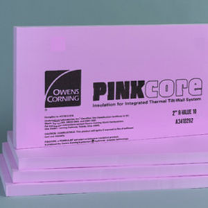 Isolant thermique - PINKCORE®  - QuietZone - en polystyrène extrudé / en panneaux / en mousse