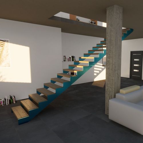 Escalier crémaillère - KAREMA - KOZAC - droit / quart tournant / demi-tournant