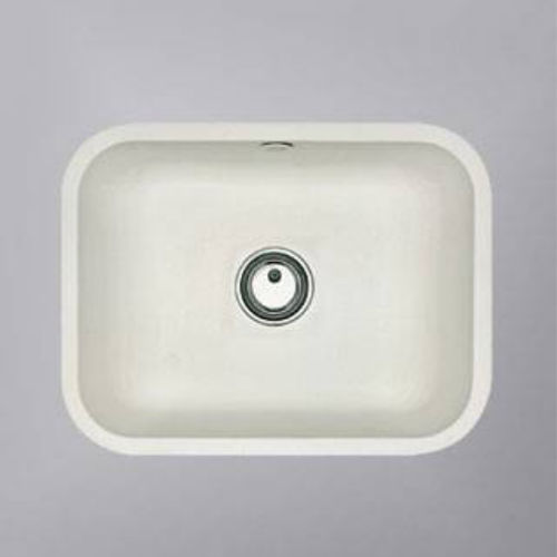 Vasque encastrable - CS528R - HI-MACS® - simple / professionnelle