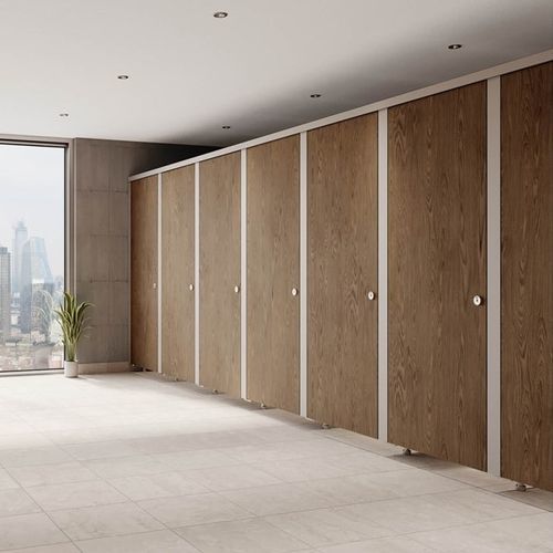 Cabine sanitaire en HPL - Sahara - Venesta - en verre / MDF / en aluminium
