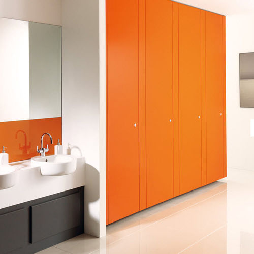 Cabine sanitaire stratifiée - UNITY - Venesta - en inox / en aluminium anodisé / pour WC