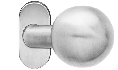 Bouton de porte contemporain - EK300RMG 71 - Karcher Design - en acier inoxydable