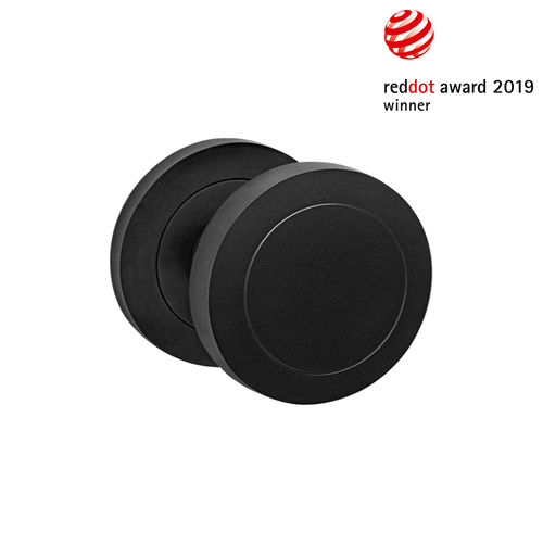 Bouton de porte contemporain - EK530 83 - Karcher Design - en acier inoxydable laqué