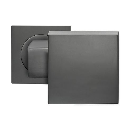 Bouton de porte contemporain - EK550 GRQ 89 - Karcher Design - en acier inoxydable brossé