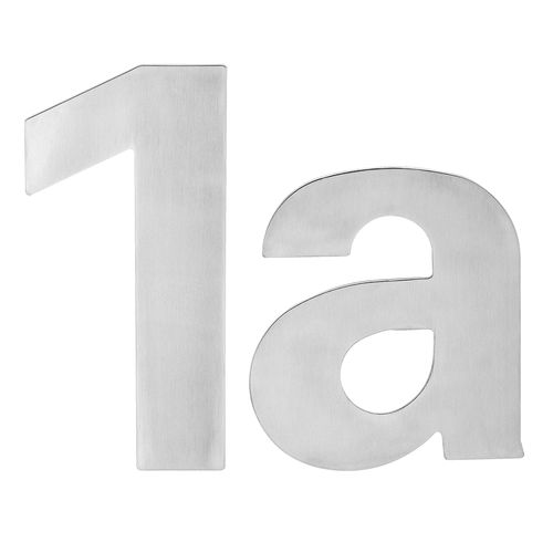 Plaque signalétique pour porte - EZ205 71 - Karcher Design - murale / en inox / numérique
