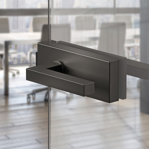 Serrure mécanique - EGS360Q 89 - Karcher Design - avec poignée / pour porte en verre / 1 point