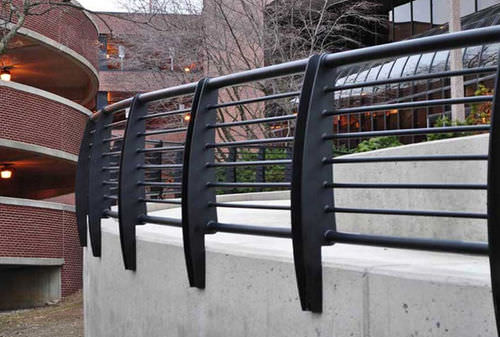Garde-corps en métal - 43508 - Couturier Iron Craft - à barreaux / d'extérieur / pour balcon