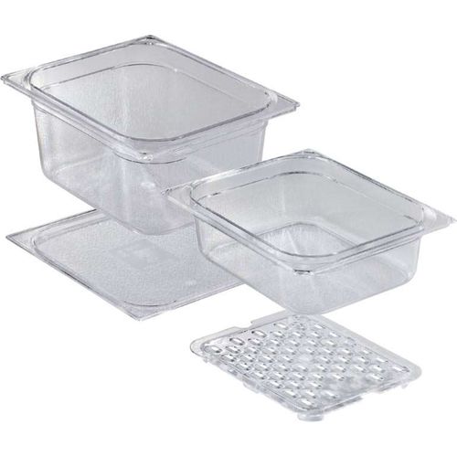 Boîte de rangement en plastique - GN 1/2 - Melform - avec couvercle