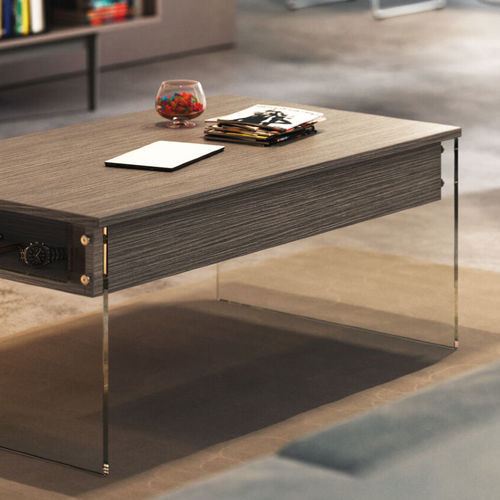 Table basse contemporaine - SMART  - Styloffice S.p.a. - en bois / en métal / avec piètement en métal