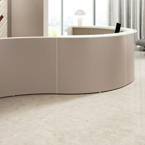Banque d'accueil modulable - AXIOM - Styloffice S.p.a. - en arc de cercle / courbée / en bois