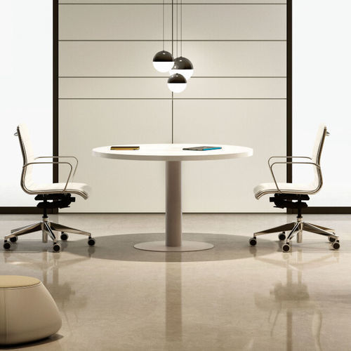 Table de réunion contemporaine - SEDICINONI S2 LUX - Styloffice S.p.a. - en bois / en aluminium / en chrome