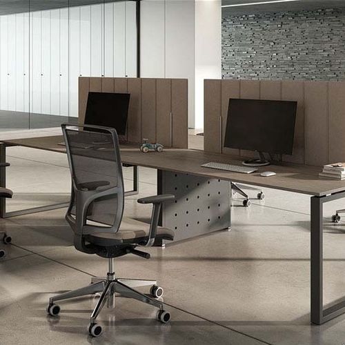 Bureau pour open space - SEDICINONI S2 - Styloffice S.p.a. - contemporain / en bois / en stratifié