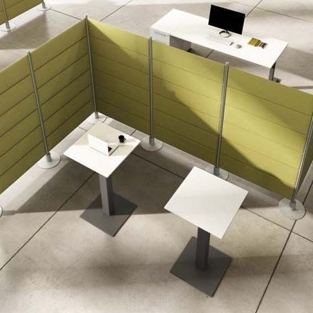 Table d'ordinateur sur pied - GLAM G1 - Styloffice S.p.a. - contemporaine / droite / avec piètement en métal