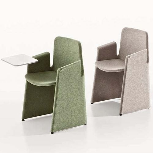 Chaise de conférence contemporaine - COMMUNITY - Styloffice S.p.a. - d'intérieur / en tissu / avec piètement en tissu