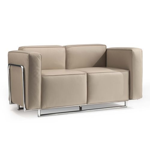 Canapé contemporain - LOUNGE - Styloffice S.p.a. - en tissu / en cuir / gris