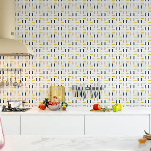 Mosaïque en verre - MOTEL - Hisbalit - polie / d'intérieur / d'extérieur