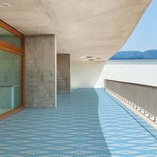 Mosaïque en verre - MENORCA - Hisbalit - polie / d'intérieur / d'extérieur