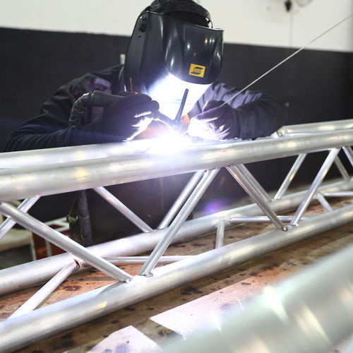Charpente métallique en aluminium - PESPA ALUMIN
