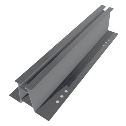 Profilé en aluminium - 4900-PEGA-MBA-2772/350 - PESPA ALUMIN - pour panneau sandwich / pour toiture en pente / pour panneau photovoltaïque