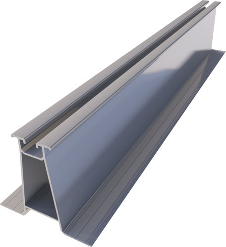 Profilé en aluminium - 4900-PEGA-MBA-4335 - PESPA ALUMIN - pour panneau sandwich / pour toiture en pente / pour panneau photovoltaïque