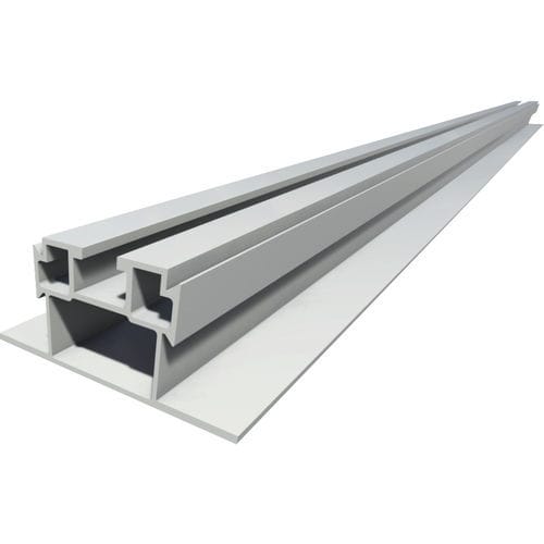 Profilé en aluminium - 4900-PEGA-MBA-4291 - PESPA ALUMIN - de section rectangulaire / pour panneau sandwich / pour toiture en pente