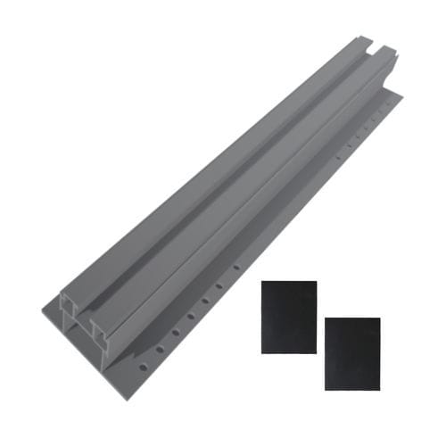 Profilé en aluminium - 4900-PEGA-MBA-4291/375/A - PESPA ALUMIN - en caoutchouc / de section rectangulaire / pour panneau sandwich