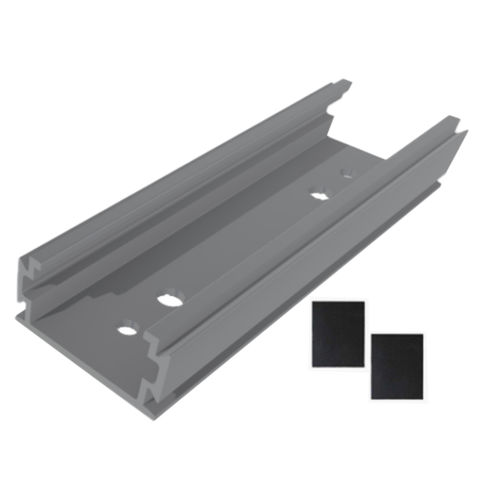 Profilé en aluminium - 4900-PEGA-MBA-4284/125 - PESPA ALUMIN - en caoutchouc / en U / pour panneau sandwich