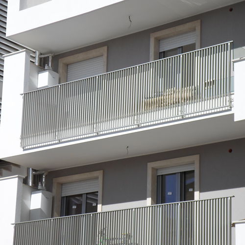 Garde-corps en aluminium - TULIPAN - PESPA ALUMIN - à barreaux / d'extérieur / pour balcon