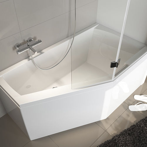 Baignoire en acrylique - GETA - RIHO - balnéo / blanche