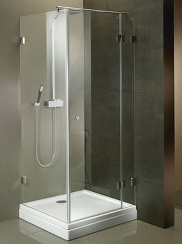 Paroi de douche battante - SCANDIC M203 - RIHO - d'angle / en verre trempé
