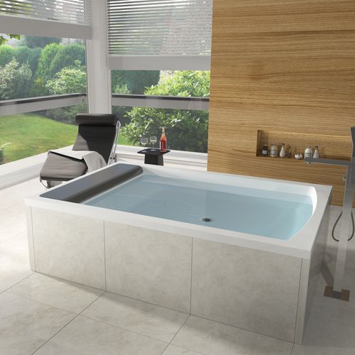 Baignoire en acrylique - SAVONA - RIHO - double / balnéo / blanche